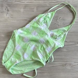Solid & Striped NWT reversible swimsuit, S